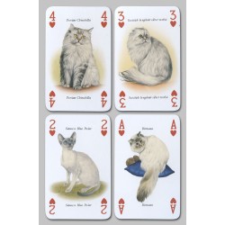 Cartes à jouer les Chats