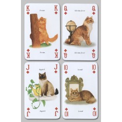 Cartes à jouer les Chats