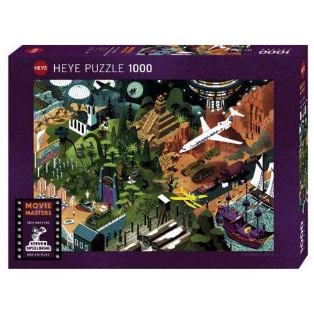 Puzzle 1000 pièces - Tim Burton Films