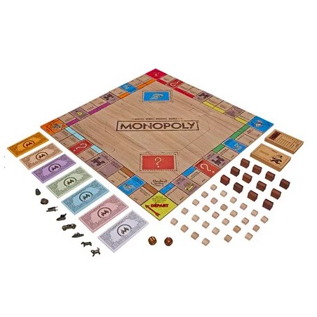 Monopoly Vintage en Bois