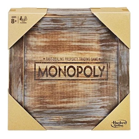 Monopoly Vintage en Bois