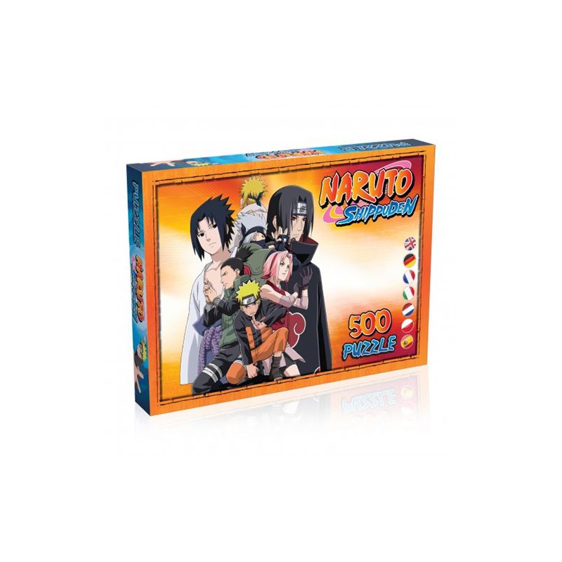 Puzzle 500 pièces Manga Aventures de Naruto - Boutique Variantes Paris