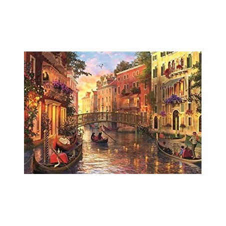 Puzzle 1500 pièces - Coucher de Soleil à Venise