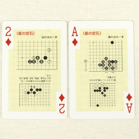 Cartes à jouer Joseki - Ouvertures au Jeu de Go