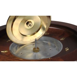 Roulette de luxe en bois d'acajou 45 cm