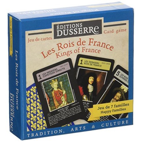 Cartes à jouer Les Rois de France