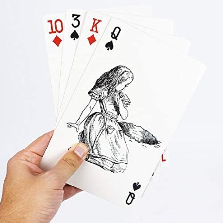 Cartes à Jouer Géantes : Alice au Pays des Merveilles