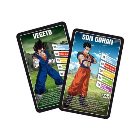 Cartes Bataille Dragon Ball Super - Top Trumps