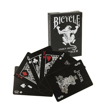 Cartes Bicycle Black Tiger Legacy v2