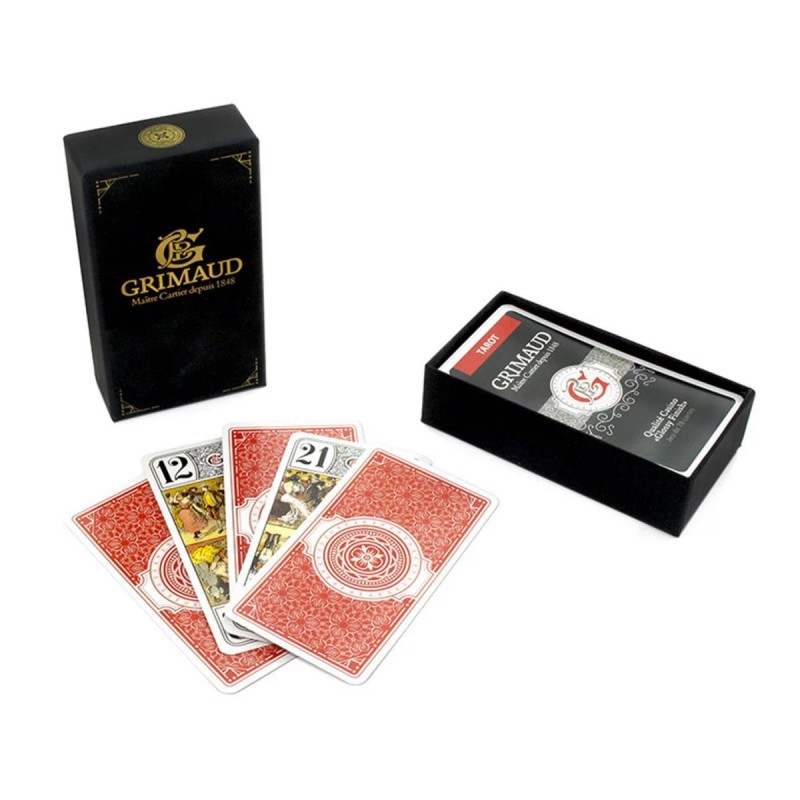Jeux De 78 Cartes Tarot De Luxe Grimaud En Boîte Cristal en destockage et  reconditionné chez DealBurn