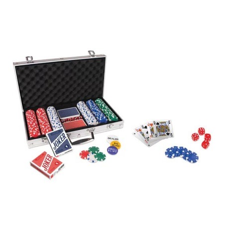 Mallette Poker 300 jetons Classique 11.5g