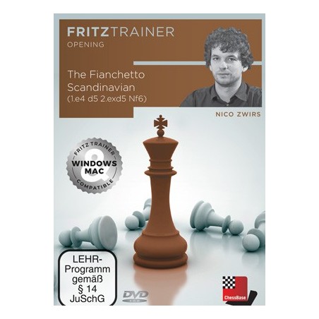 DVD Zwirs - Fianchetto Scandinavian (1.e4 d5 2.exd5 Nf6)