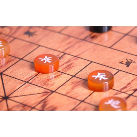 Xiangqi Deluxe - Agate et Bois de Rose