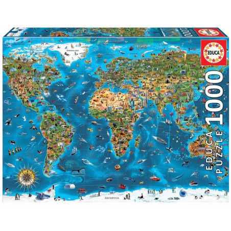 Puzzle 12000 pièces - Merveilles du Monde