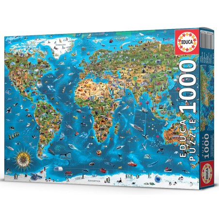 Puzzle 12000 pièces - Merveilles du Monde