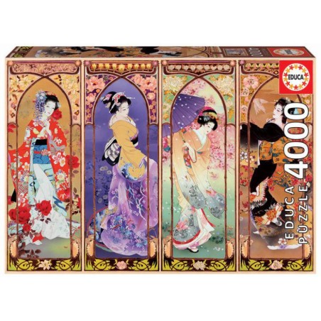 Puzzle 4000 pièces -  Collage Japonais