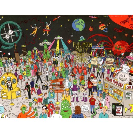 Puzzle 500 pièces - Where's Bowie ?