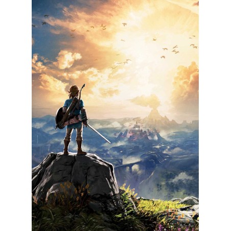 Puzzle 1000 pièces - Legend of Zelda Breath of the Wild