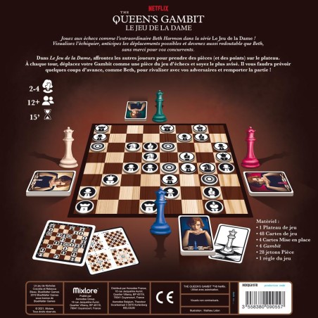 The Queen's Gambit : Le Jeu de la Dame - Jeu de Plateau