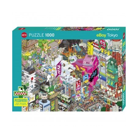 Puzzle 1000 pièces - Tokyo Pixorama