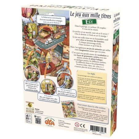 Le Jeu aux Mille Titres : Côté Est