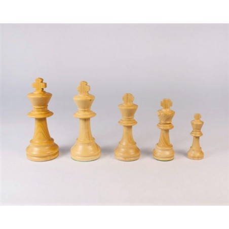 Pièces d'Echecs Staunton Classique Mora Taille 5