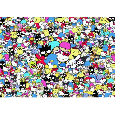 Puzzle 1000 pièces - Hello Kitty - Impossible Puzzle !