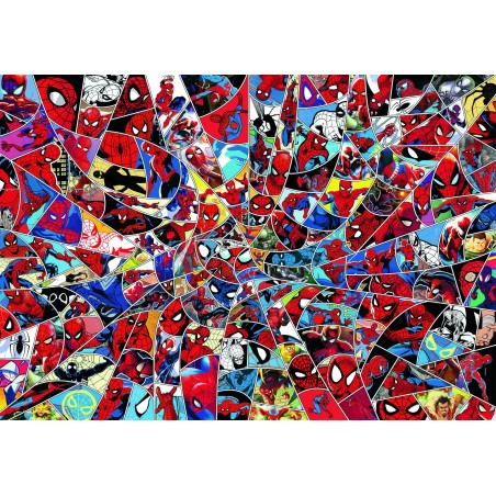 Puzzle 1000 pièces - Spider Man - Impossible Puzzle !