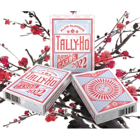 Cartes à Jouer Tally-Ho Plum Blossom