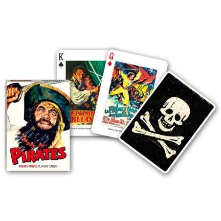 Cartes à Jouer Pirates Movies