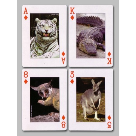 Cartes à jouer Animaux