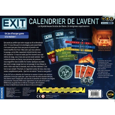 EXIT - Calendrier de l'Avent : La Mystérieuse Grotte de Glace