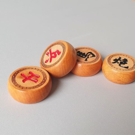 Xiangqi Pièces Bois Santal 4.8cm