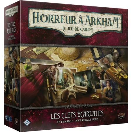 Horreur à Arkham : Le Jeu de Cartes : Les Clefs Écarlates (Extension Investigateurs)