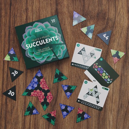 Puzzle Peace by Peace : Succulents