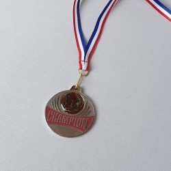 Médaille Echecs Champions 50mm - Or, Argent Bronze