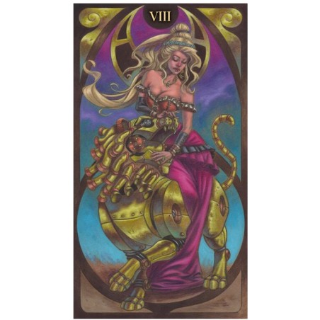 Tarot Divinatoire Steampunk Art Nouveau