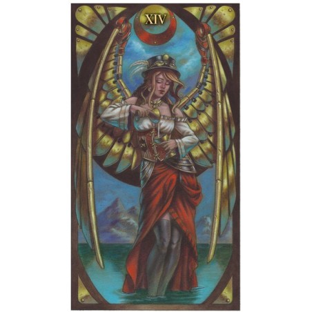 Tarot Divinatoire Steampunk Art Nouveau