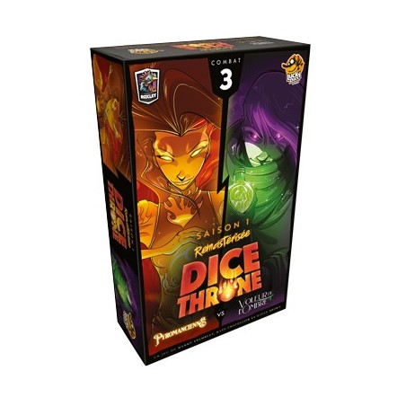 Dice Throne : Pyromancienne vs Voleur de l'Ombre