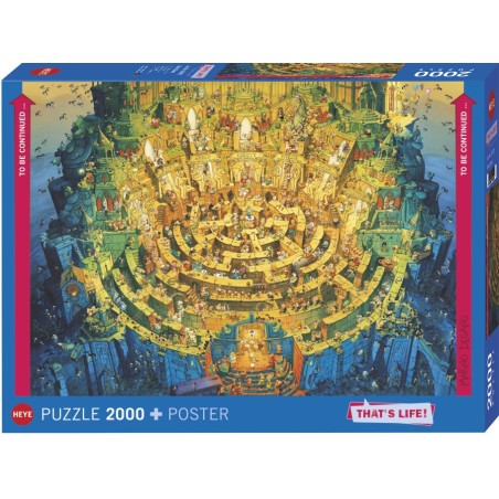 Puzzle 2000 pièces - Deep Down - That's Life