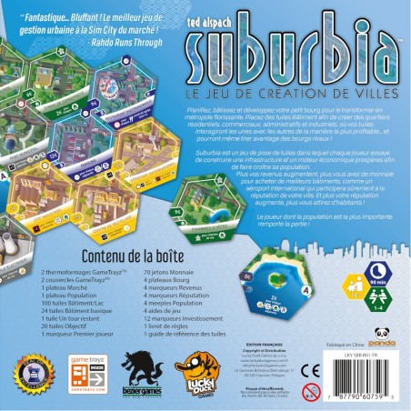 Suburbia - le jeu de création de ville