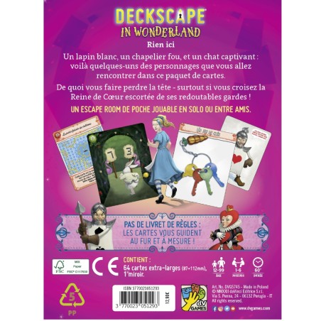 Deckscape Alice in Wonderland