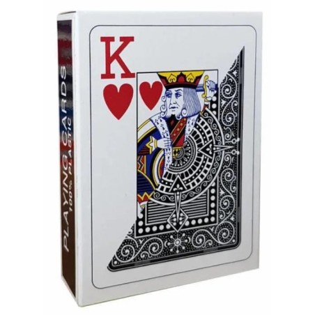 Cartes Poker Texas Modiano 100% Plastique - Black