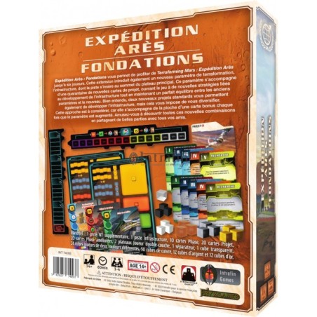 Terraforming Mars : Expédition Arès - Extension Fondations