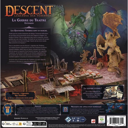 Descent Légende des Ténébres - Extension La Guerre du Traitre