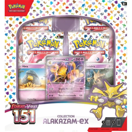 Coffret Alakazam Pokémon 151