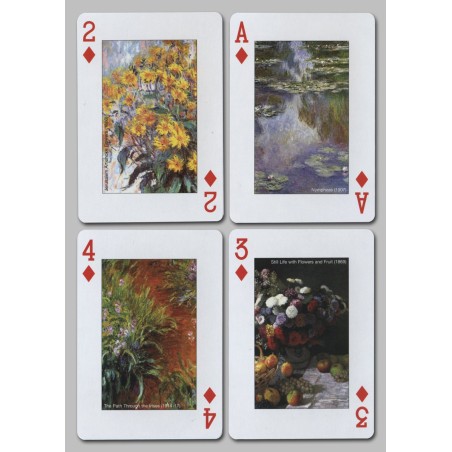 Cartes à jouer Monet