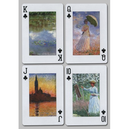 Cartes à jouer Monet