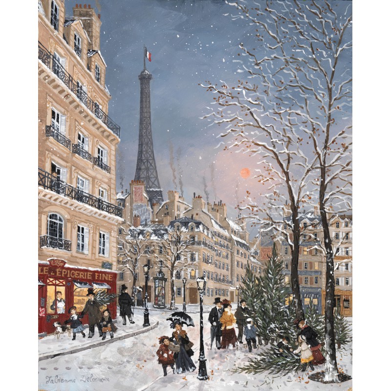 Puzzle Art Bois - Mi-décembre - Fabienne Delacroix - Boutique Variantes ...