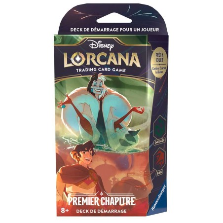 Disney Lorcana : Premier Chapitre - Deck de démarrage Rubis & Emeraude